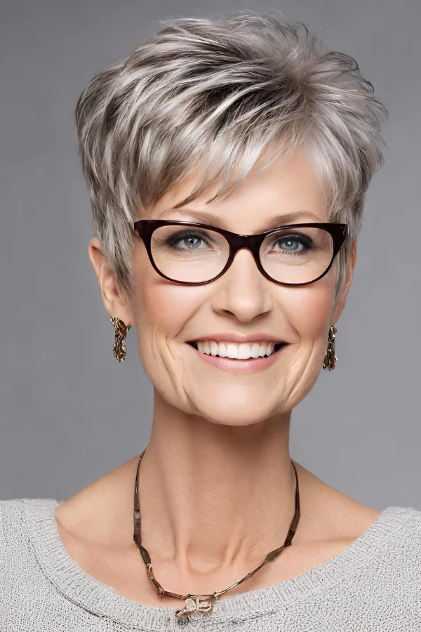 40+ Popular and Simple Short Hairstyles for Older Woman 2024