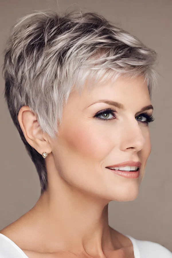 40+ Popular and Simple Short Hairstyles for Older Woman 2024