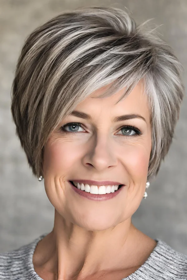 40+ Popular and Simple Short Hairstyles for Older Woman 2024