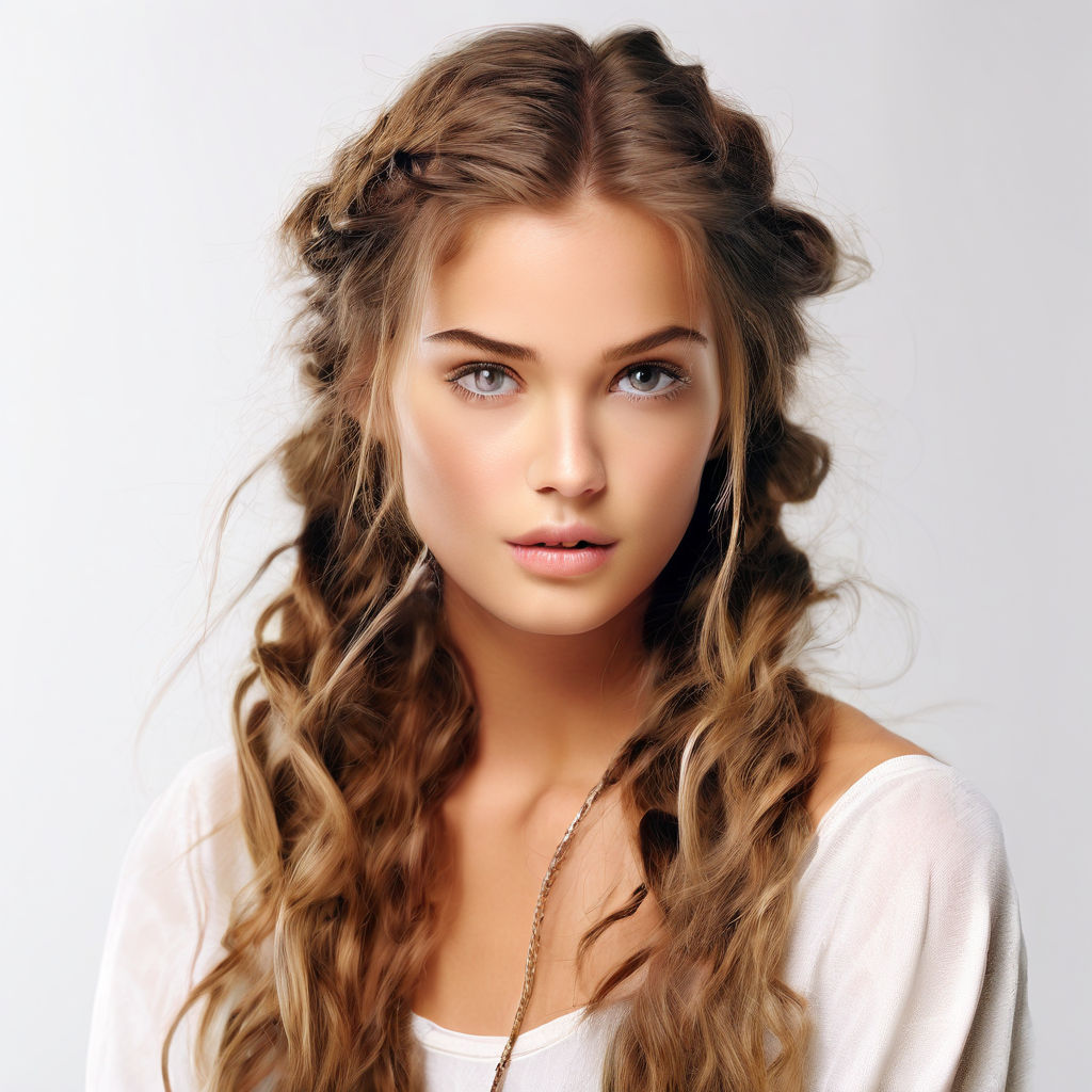 20+ Cute & Trendy 2024 Hairstyle - Small Braids, Voluminous Half Up ...